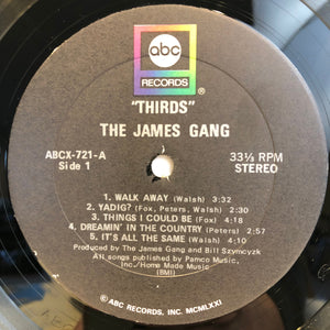 James Gang - Thirds