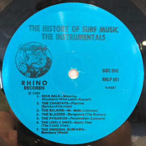 Various - The History Of Surf Music
