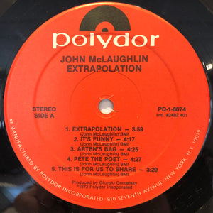 John McLaughlin - Extrapolation