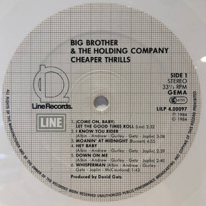 Big Brother & The Holding Company Featuring Janis Joplin - Cheaper Thrills