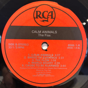 The Fixx - Calm Animals