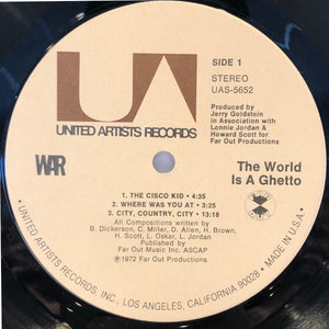 War - The World Is A Ghetto