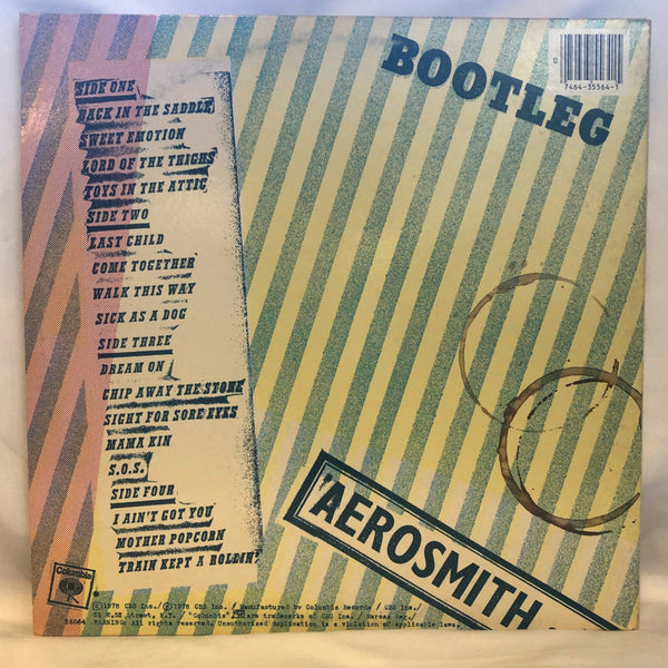Aerosmith - Live! Bootleg - Woodbury Music Shop