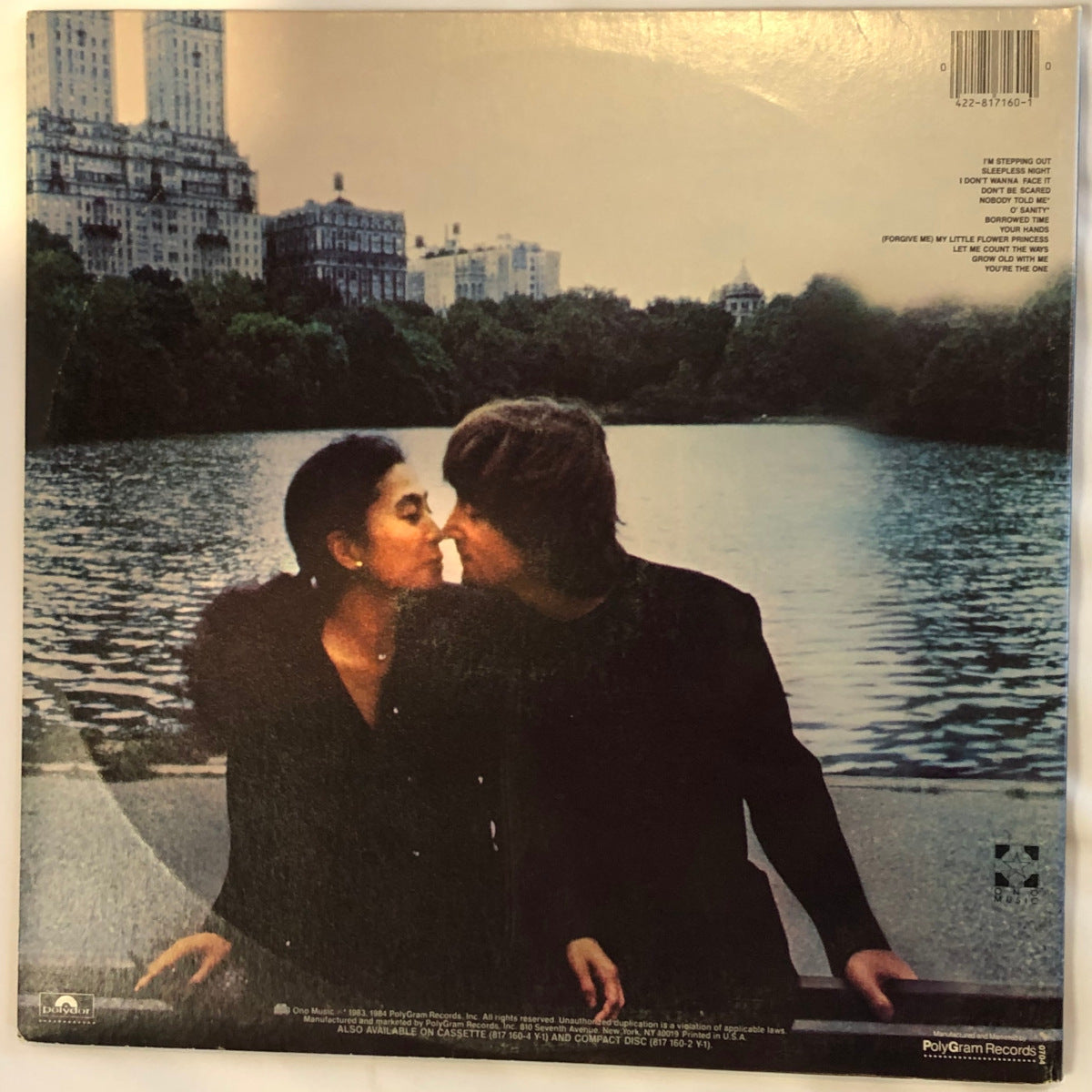 John Lennon & Yoko Ono - Milk & Honey - Woodbury Music Shop