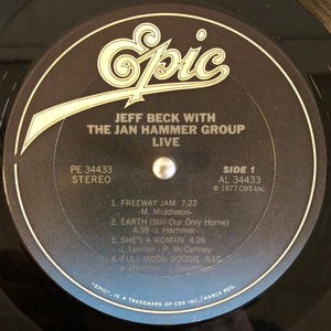 Jeff Beck With The Jan Hammer Group - Live