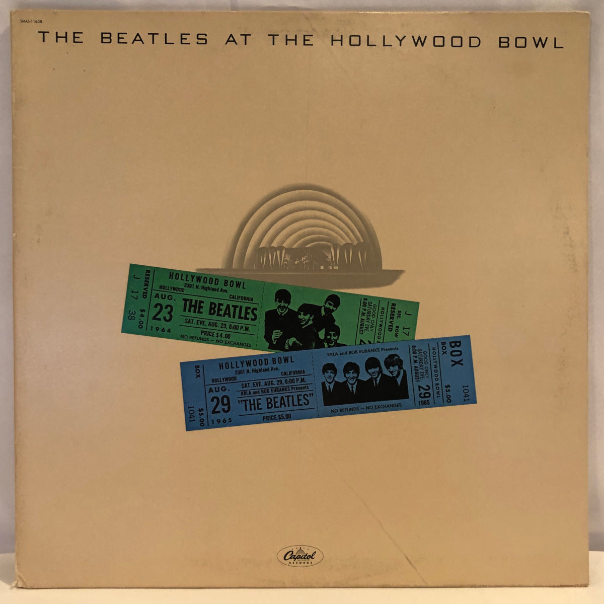 最終価格 UK盤 BEATLES AT THE HOLLYWOOD BOWL Amazon.com: The Beatles at the Hollywood Bowl: CDs & Vinyl