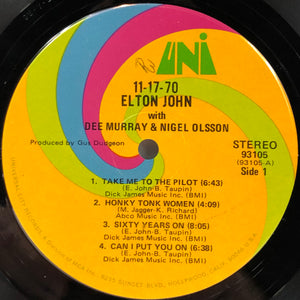 Elton John - 11-17-70