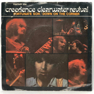 Creedence Clearwater Revival ‎– Fortunate Son / Down On The Corner 7"
