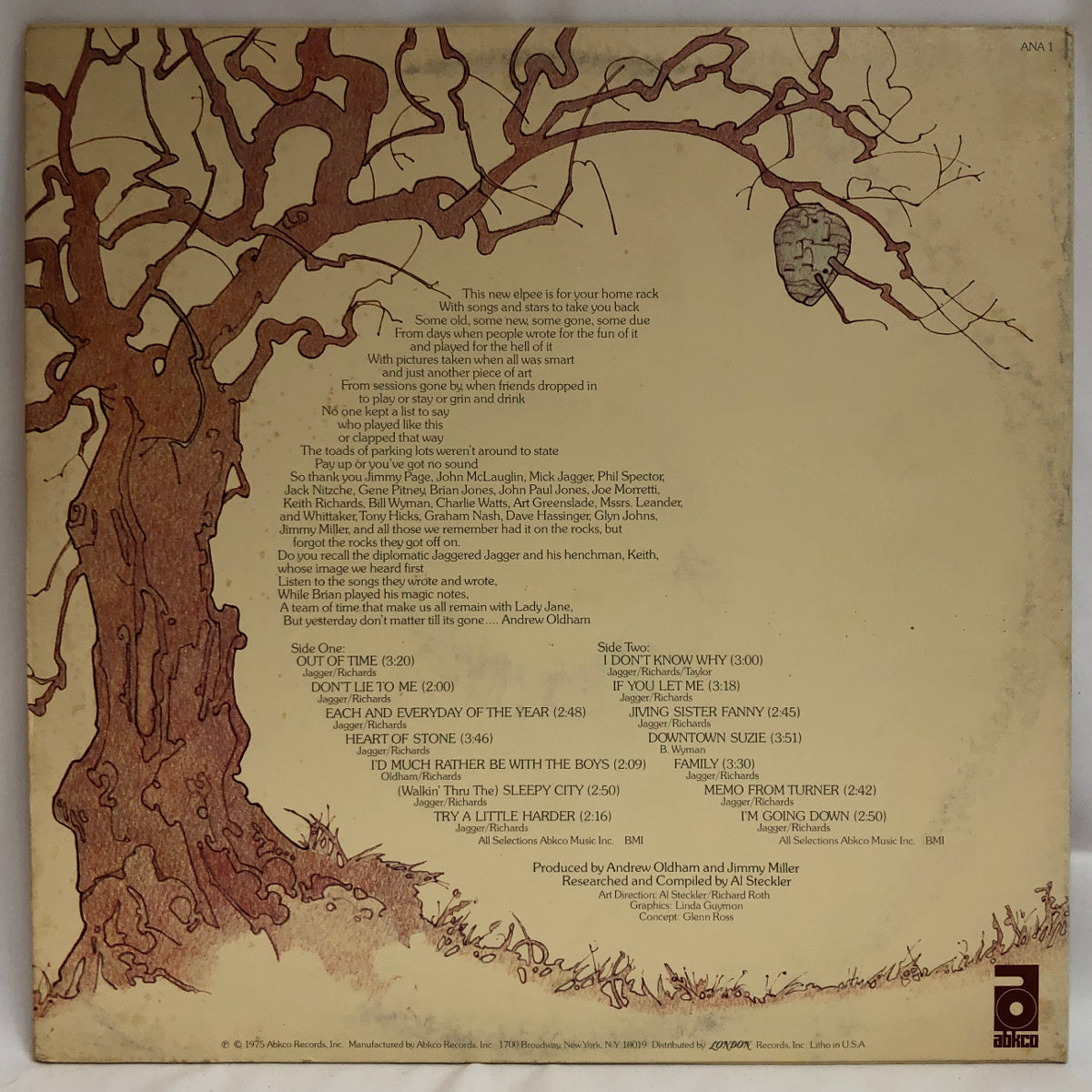 The Rolling Stones - Metamorphosis - Woodbury Music Shop