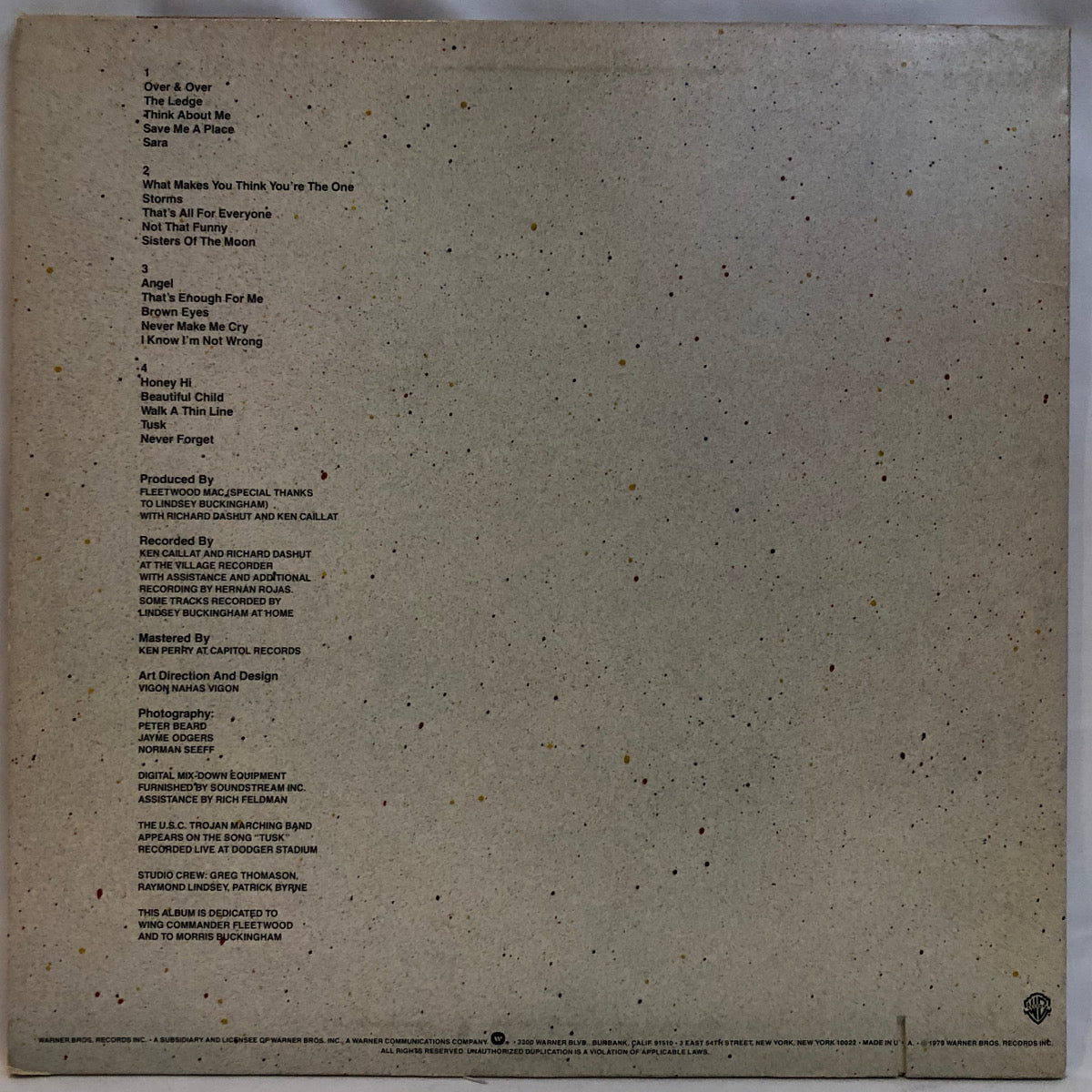Fleetwood Mac - Tusk - Woodbury Music Shop Fleetwood Mac - Tusk - Woodbury Music Shop