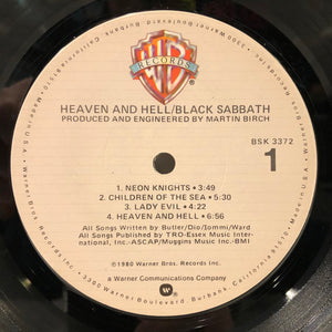 Black Sabbath - Heaven And Hell