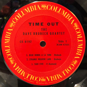 The Dave Brubeck Quartet ‎– Time Out