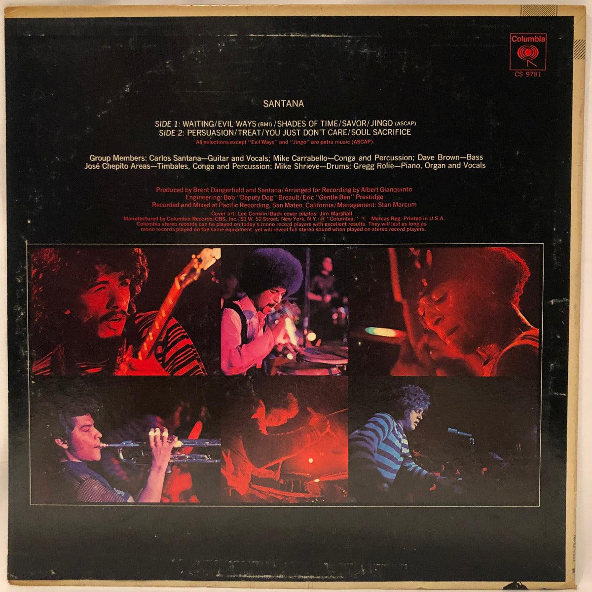 Santana - Santana - Woodbury Music Shop
