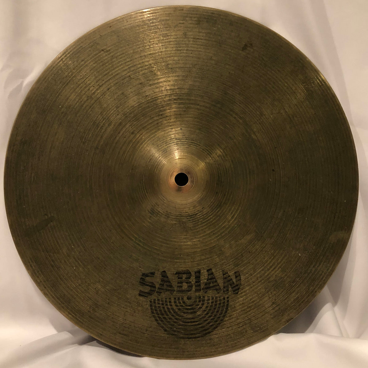 Vintage 14" Sabian Hollow Logo Regular Hats Hi Hat Cymbals