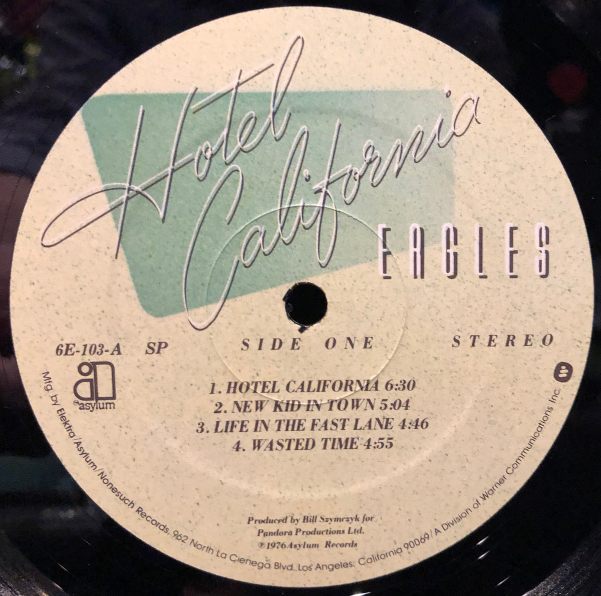 Eagles - Hotel California - Woodbury Music Shop