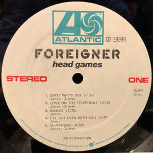 Foreigner - Head Games