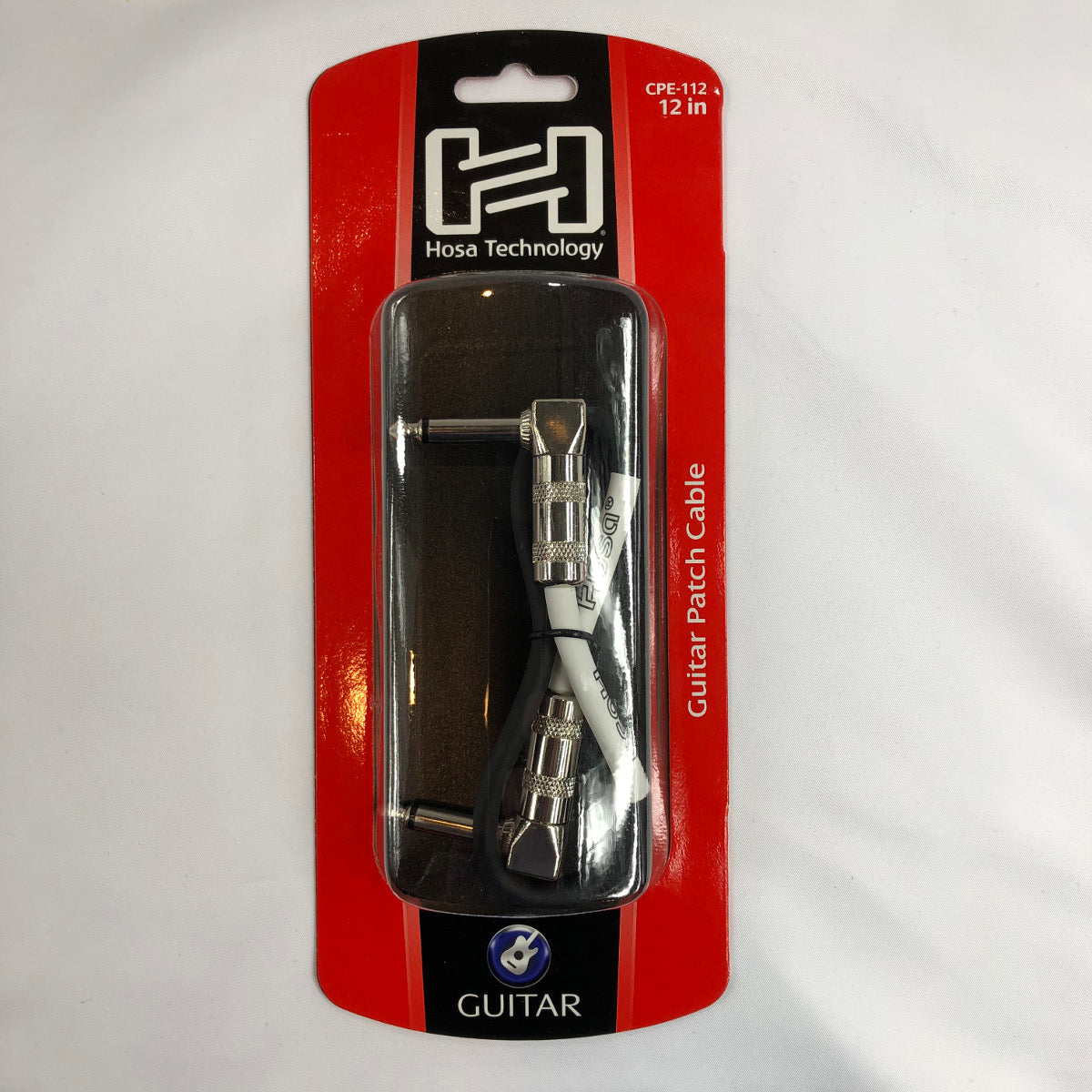 Hosa CPE-112 Guitar Patch Cable, 12"