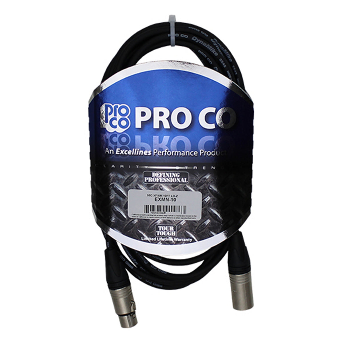 Pro Co EXMN-3 3' Excellines Microphone Cable