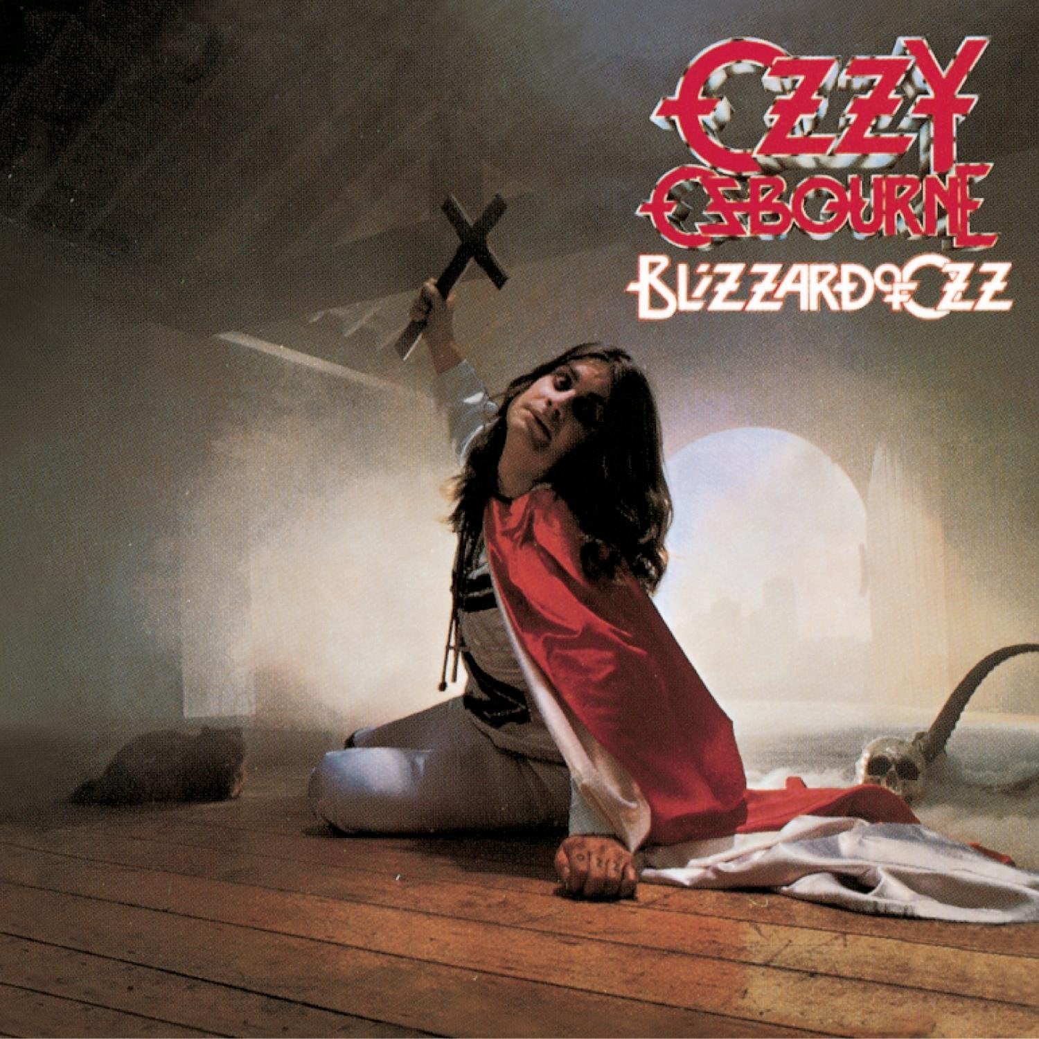 BLIZZAD OF OZZ / OZZY OSBOURNE 初盤 Vtg 1981 OZZY OSBOURNE Album BLIZZARD OF OZZ Record 1ST